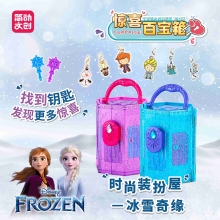簡動文創-驚喜百寶箱-冰雪六角百寶箱-時尚裝扮屋JD-66794B